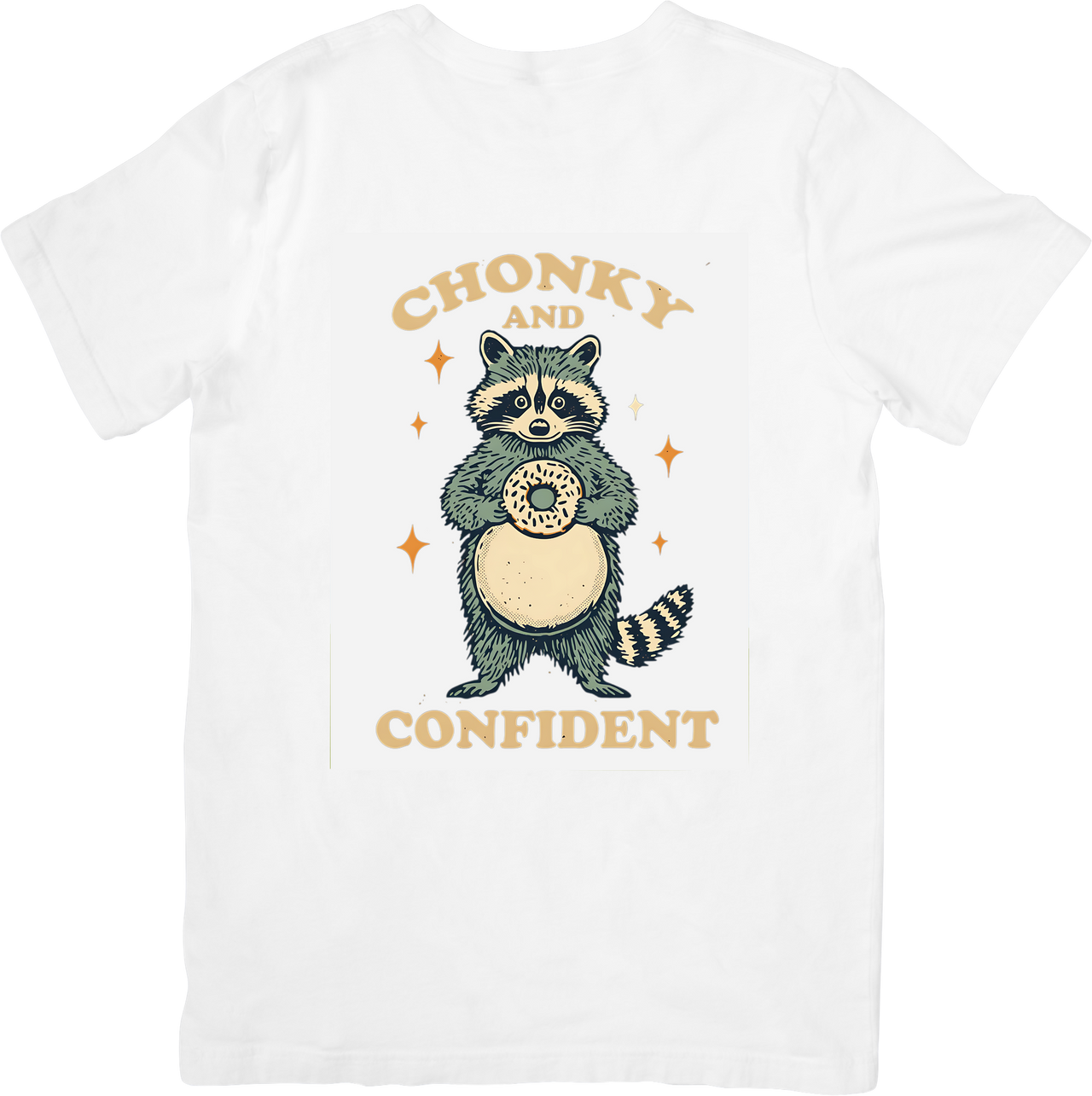 Content In All Things T-Shirt | Funny Faith Vintage Animal Graphic Tee | Christian Humor Gift