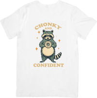 Thumbnail for Content In All Things T-Shirt | Funny Faith Vintage Animal Graphic Tee | Christian Humor Gift