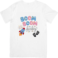 Thumbnail for Fearfully And Wonderfully Made Baby T-Shirt | Faith Pregnancy Announcement Graphic Tee | Baby Shower Gift