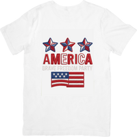 Thumbnail for One Nation Under God T-Shirt | Patriotic Faith Fourth Of July Graphic Tee | American Christian Gift