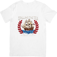 Thumbnail for Spilling Tea Since 1773 T-Shirt | Bold Patriotic Vintage American History Graphic Tee | USA Heritage Gift