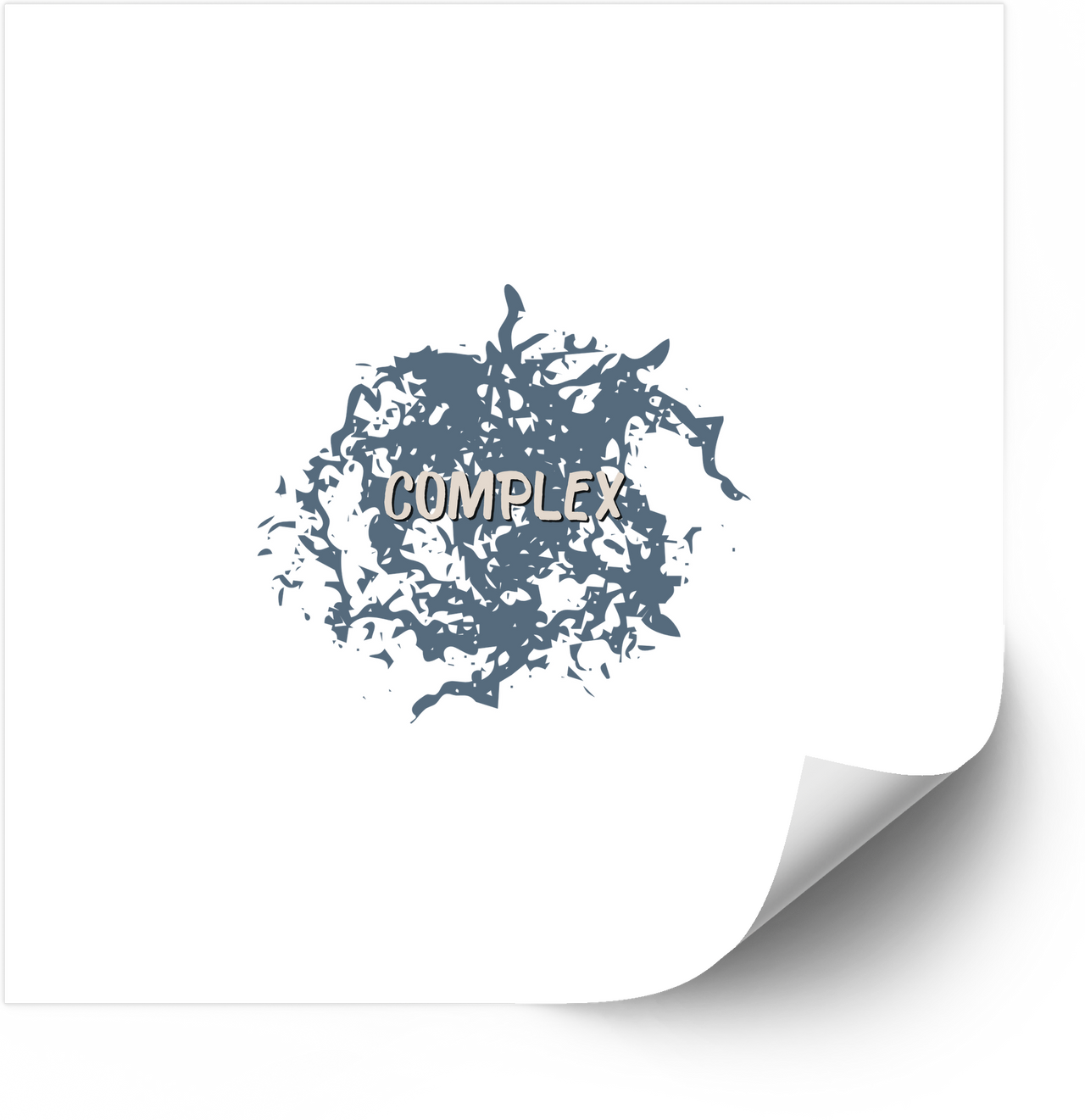Poured Out In Love Sticker | Faith Abstract Worship Grace Vinyl Decal