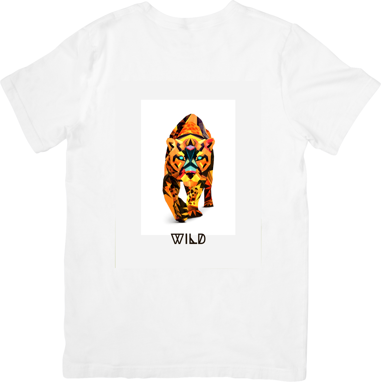 Fearless In Faith Tiger T-Shirt | Bold Colorful Spirit-Rooted Graphic Tee | Christian Courage Gift