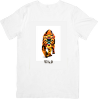 Thumbnail for Fearless In Faith Tiger T-Shirt | Bold Colorful Spirit-Rooted Graphic Tee | Christian Courage Gift