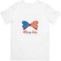 Thumbnail for Blessed And Free T-Shirt | Faith-Rooted Patriotic Heart Graphic Tee | Independence Day Gift