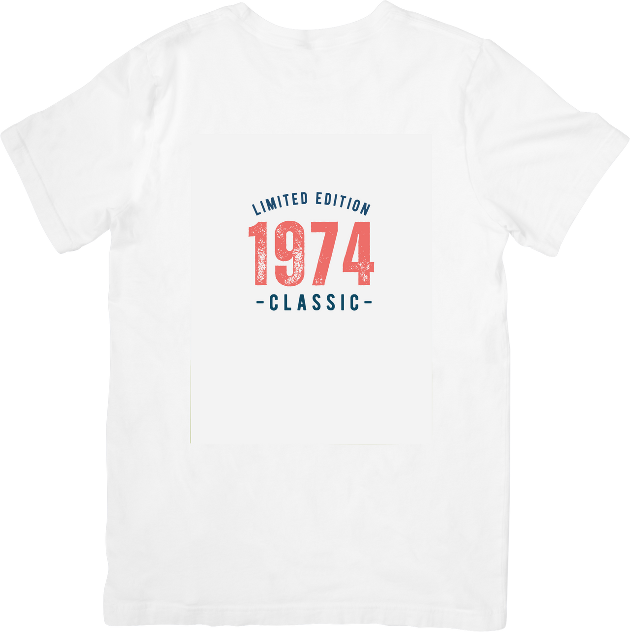 1974 Limited Edition T-Shirt | Bold Patriotic Retro Birthday Year Graphic Tee | 50th Birthday Gift