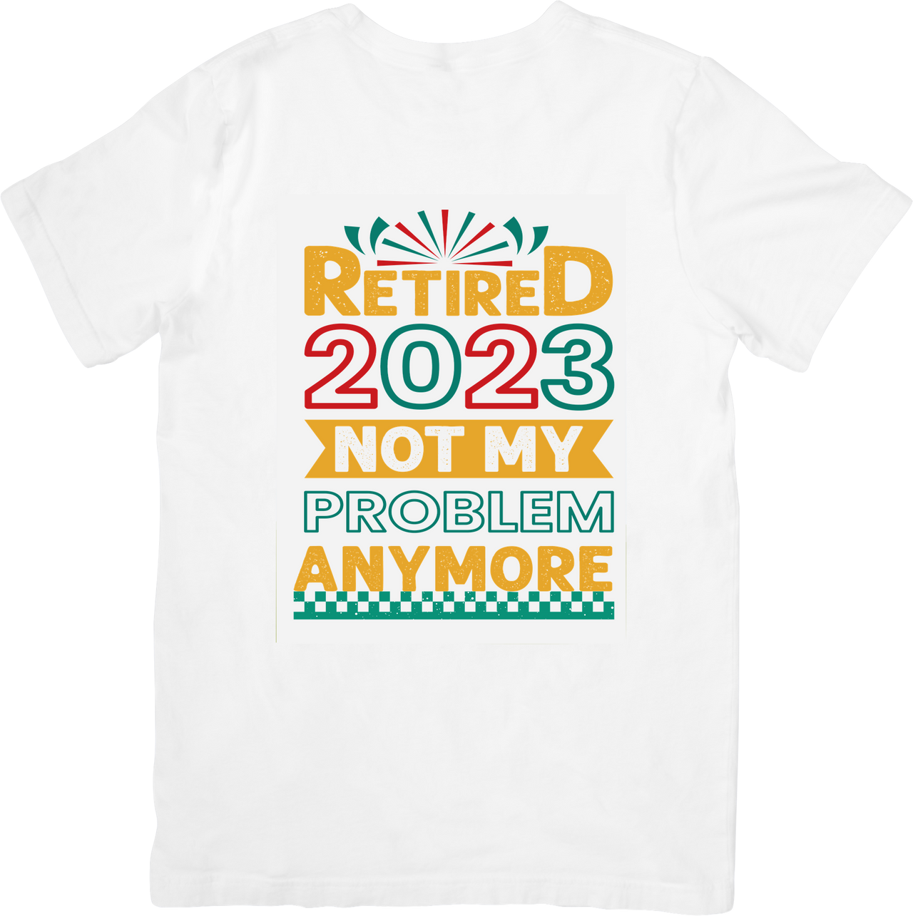 Finished The Race Retired T-Shirt | Faithful Servant Retirement Graphic Tee | Retiree Gift