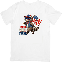 Thumbnail for Redeemed And Running Free T-Shirt | Funny Faith Patriotic Graphic Tee | 4th Of July Christian Gift