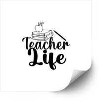 Thumbnail for Teach With Grace Sticker | Faith-Inspired Educator Back To School Vinyl Decal
