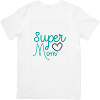 Thumbnail for Praying Mama Heart T-Shirt | Faith Scripture Mom Graphic Tee | Mothers Day Gift