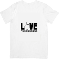 Thumbnail for Love Apple Teacher T-Shirt | Bold Patriotic Educator Graphic Tee | Teacher Appreciation Gift