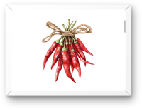 Thumbnail for Red Chili Peppers Wall Art | Watercolor Bundle Kitchen Print | Spicy Cooking Decor Gift