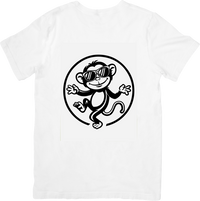 Thumbnail for Cool Monkey Sunglasses T-Shirt | Funny Dancing Cartoon Graphic Tee | Playful Animal Gift